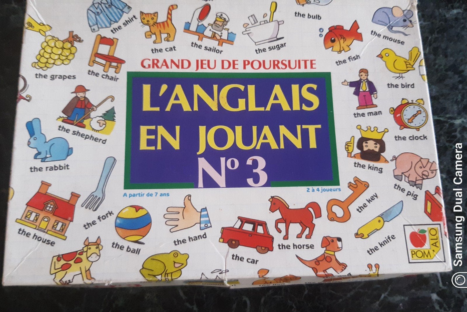 L'anglais en jouant party game, Enlèvement ou Envoi, Utilisé, Langue et Lecture