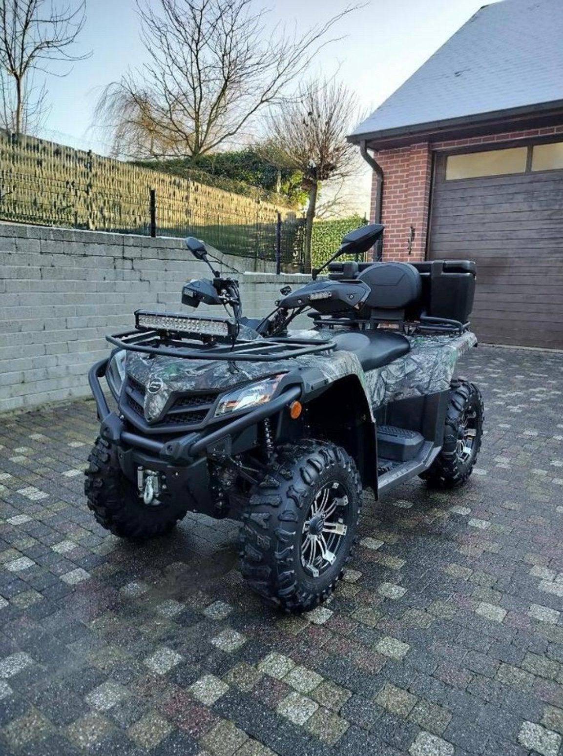 Cf moto 520L, Motoren