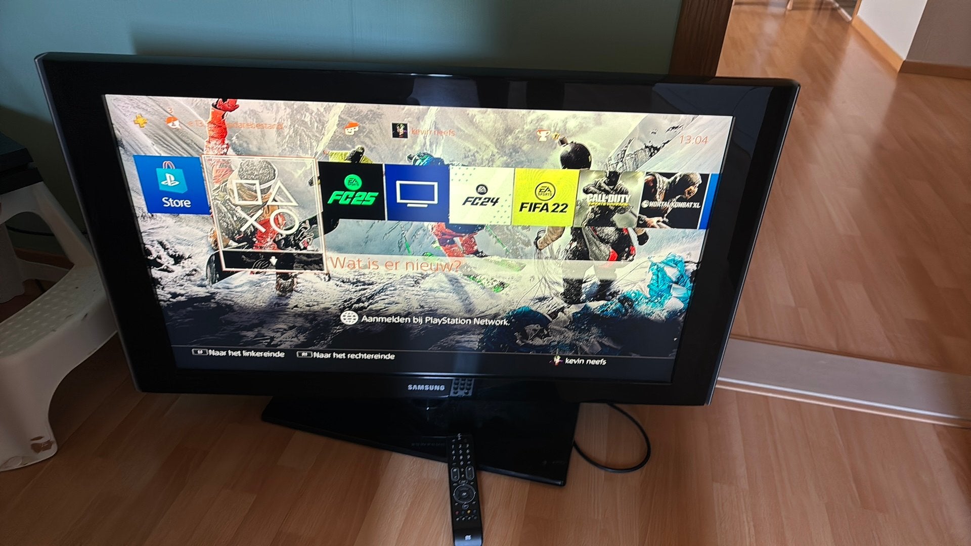 Gratis televisie - samsung (met defect), Ophalen, Zo goed als nieuw, Samsung