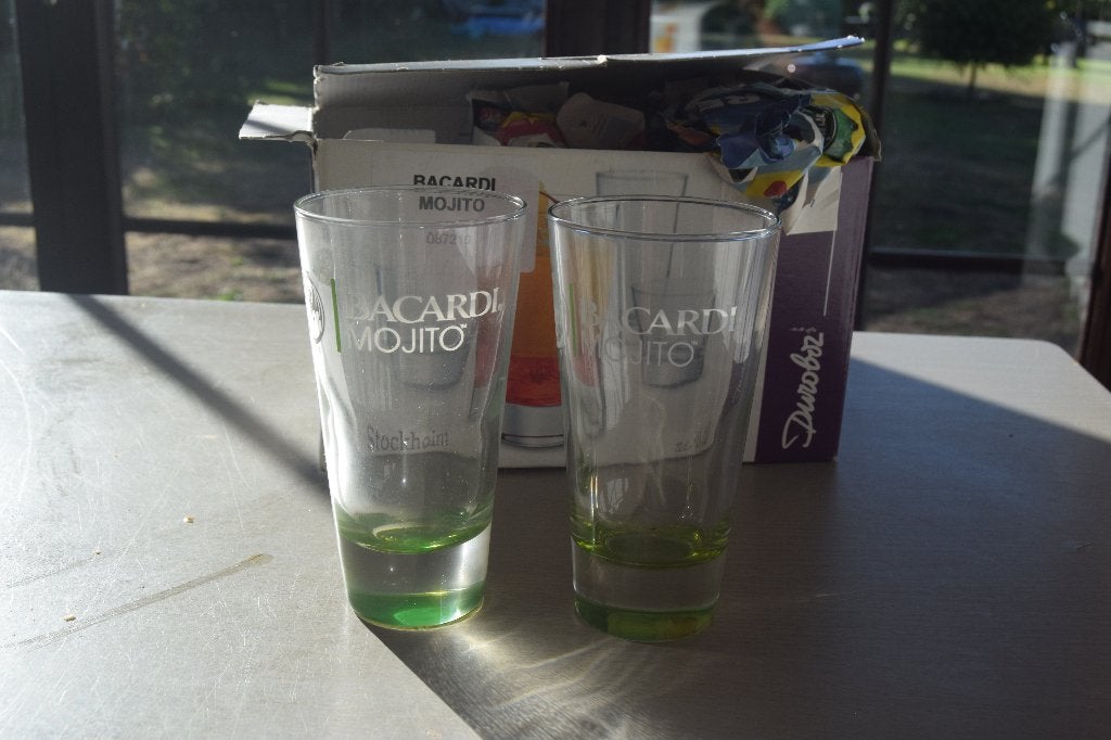 Verres Bacardi Mojito, Collections, Enlèvement, Neuf, Verre ou Verres