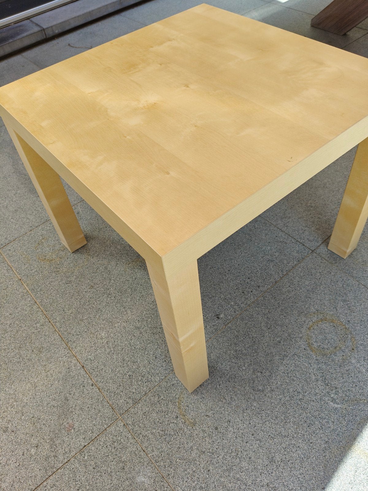 Ikea salontafel LACK, Ophalen