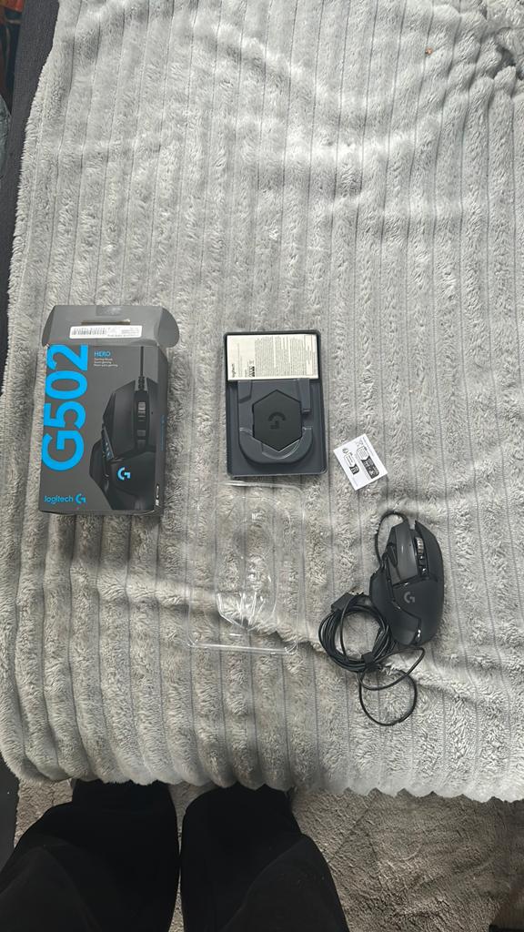 Logitech g502 gaming muis, Ophalen, Muis, Gaming muis