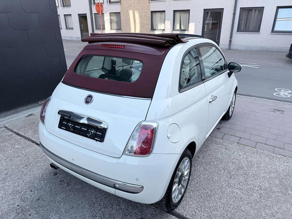Fiat 500C 1.2 I EDITION LOUNGE (bj 2014), 1305 kg, 4 zetels, 4 cilinders, Cabriolet