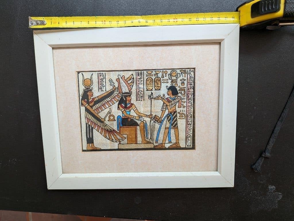 Cadre déco Egypthien, Maison & Meubles, Accessoires pour la Maison | Cadres, Enlèvement, Utilisé