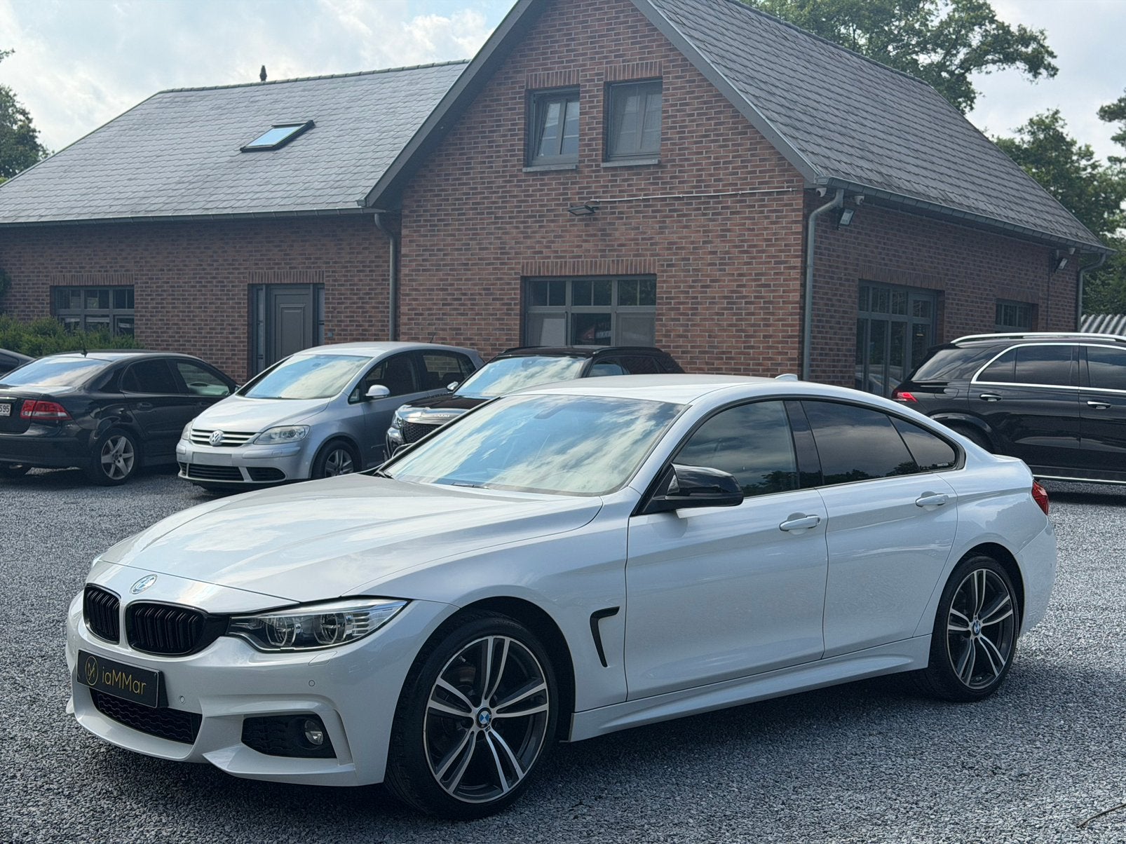 BMW 420 - M PACKET - FULL OPTION, Auto's, Automaat, Wit, Leder, Bedrijf
