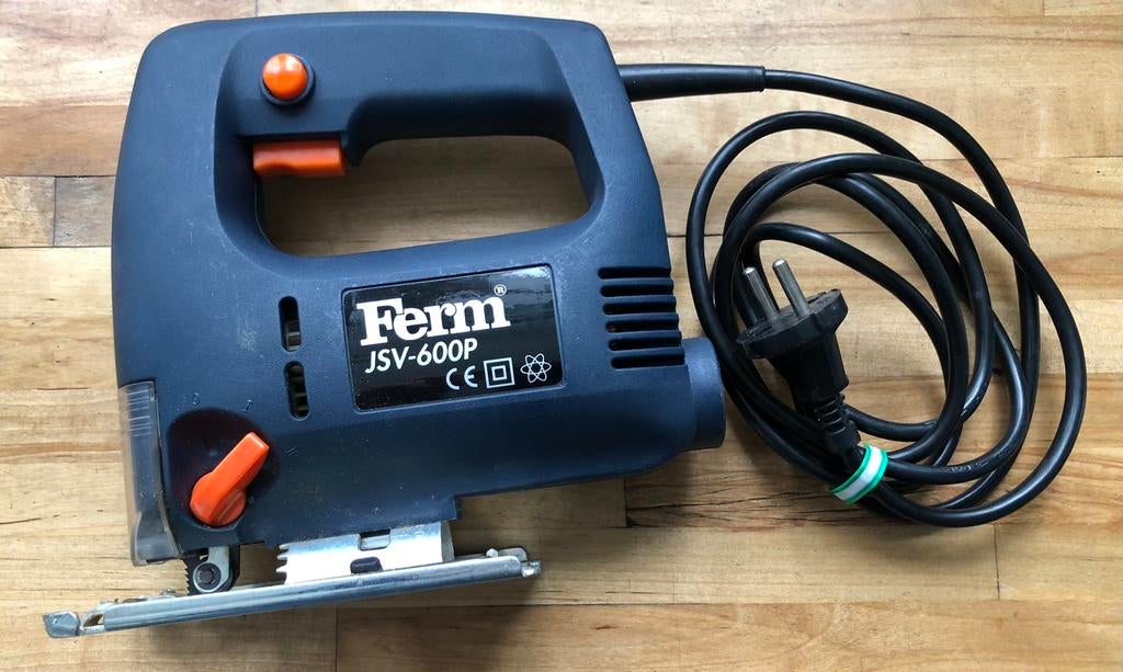 Ferm Decoupeerzaag JSV-600P, Enlèvement, Comme neuf
