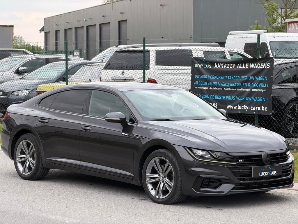 Volkswagen Arteon Rline in goede staat + keuring, Auto's, Volkswagen, Bluetooth, Arteon, Euro 6, Leder
