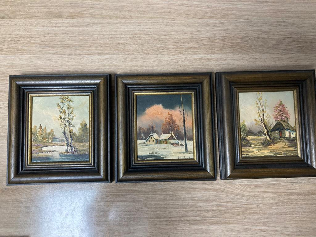 3 schilderijen, Ophalen of Verzenden