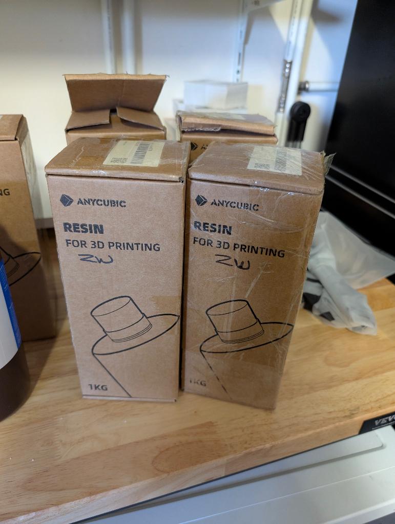 Anycubic standard grey resin 12 stuks, Informatique & Logiciels, Enlèvement ou Envoi, Neuf, Résine