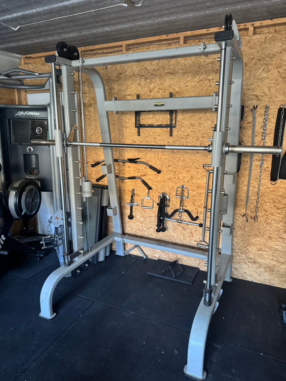 Professionele Lexco LS-201 Smith Machine, Sports & Fitness, Enlèvement, Comme neuf