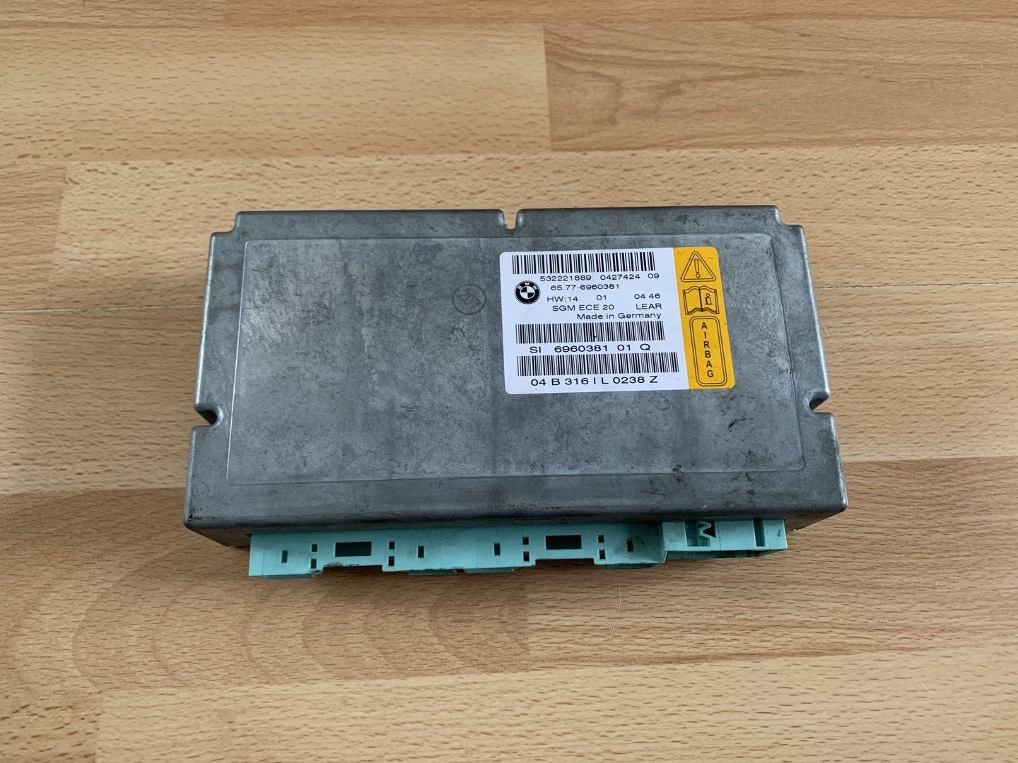 BMW 5 serie E60 sedan airbag module 65776960381, -, Utilisé, -, Enlèvement ou Envoi