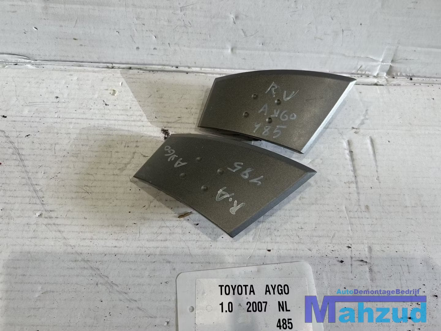 TOYOTA AYGO rechts voor / rechts achter deurgreep 2005-2014, Info@fabrikant.eu, Fabrikantstraat 1
1000 AA  Amsterdam, NL, Voor