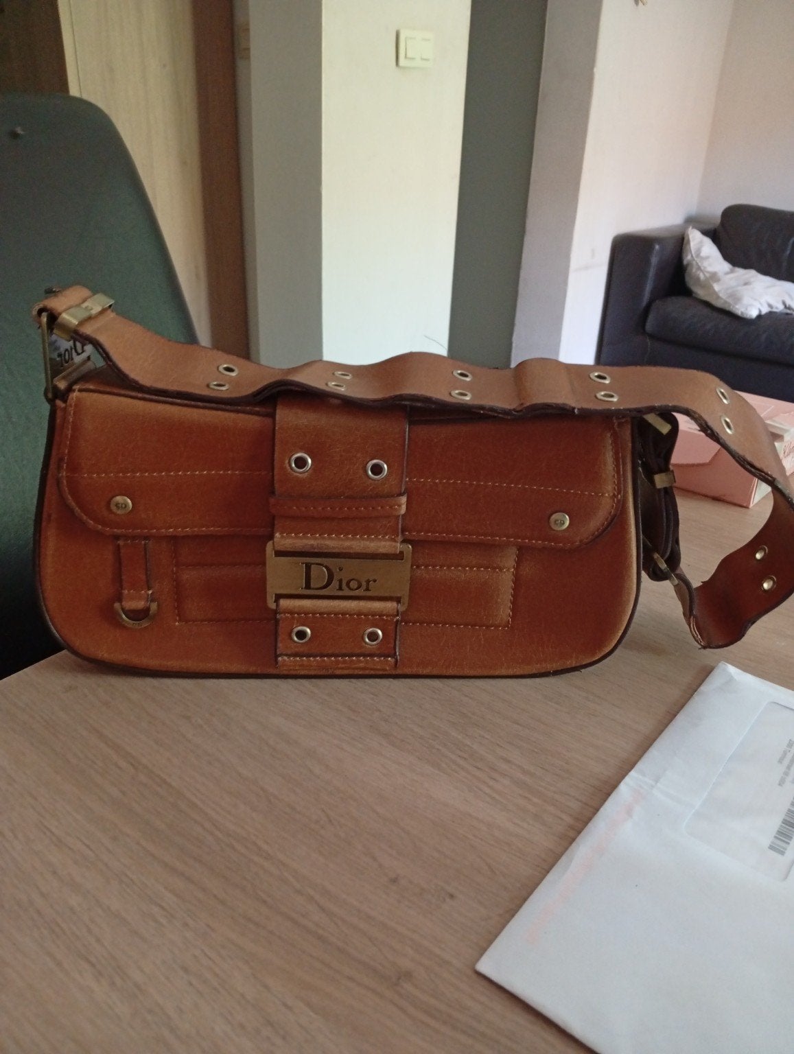 Dior handtas, Enlèvement, Utilisé, Brun