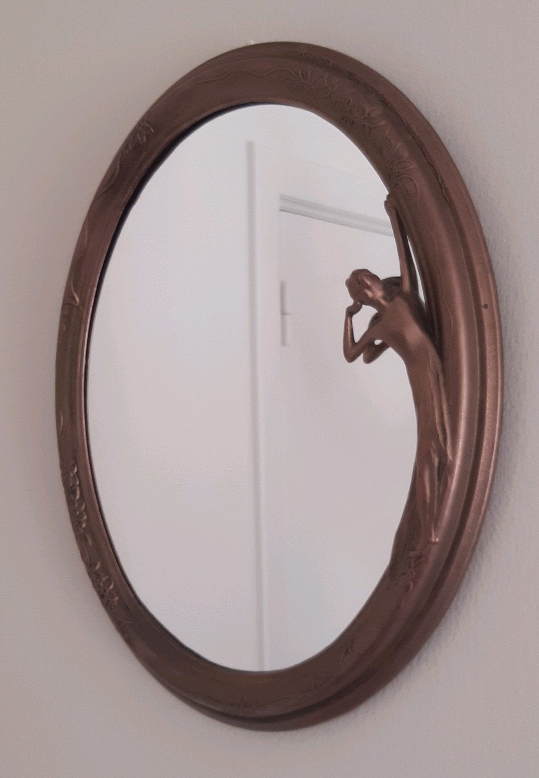 « MIROIR DE TABLE » ART NOUVEAU, Enlèvement