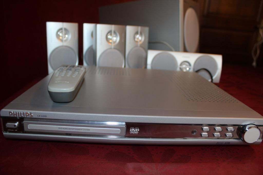 Home Cinéma Philips LX3600D/22, Audio, Tv en Foto, Home Cinema-sets, Ophalen, Refurbished, Philips, Dvd-speler