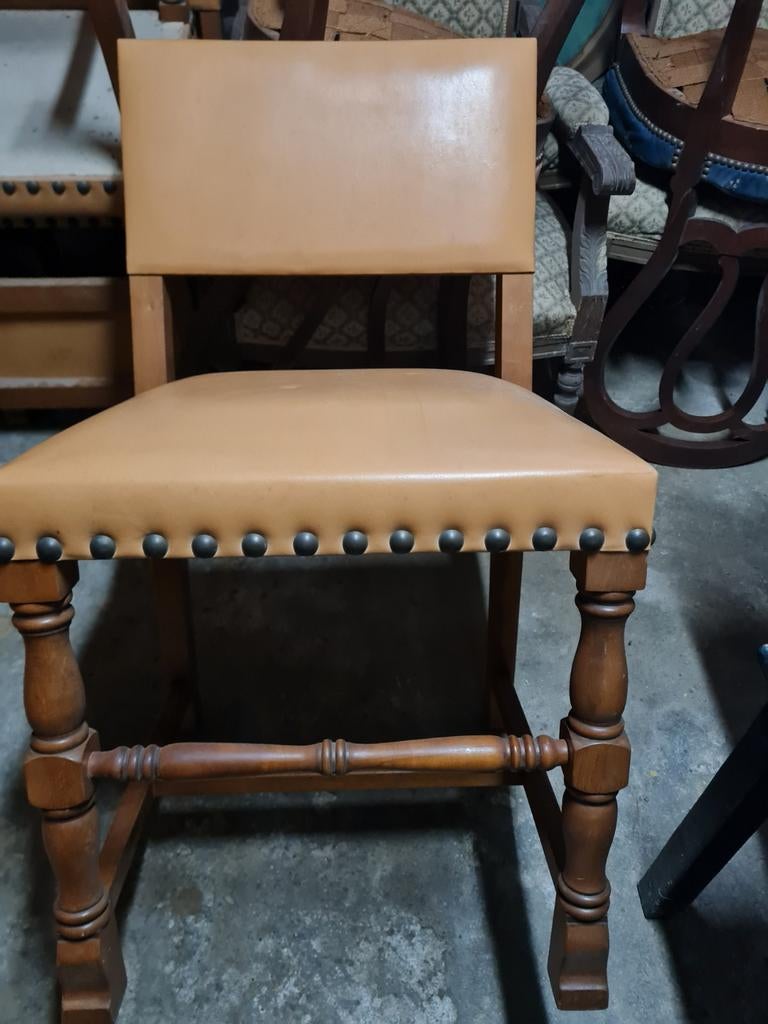 6 stevige eetkamerstoelen, Ophalen, Overige kleuren, Zo goed als nieuw, Vijf, Zes of meer stoelen