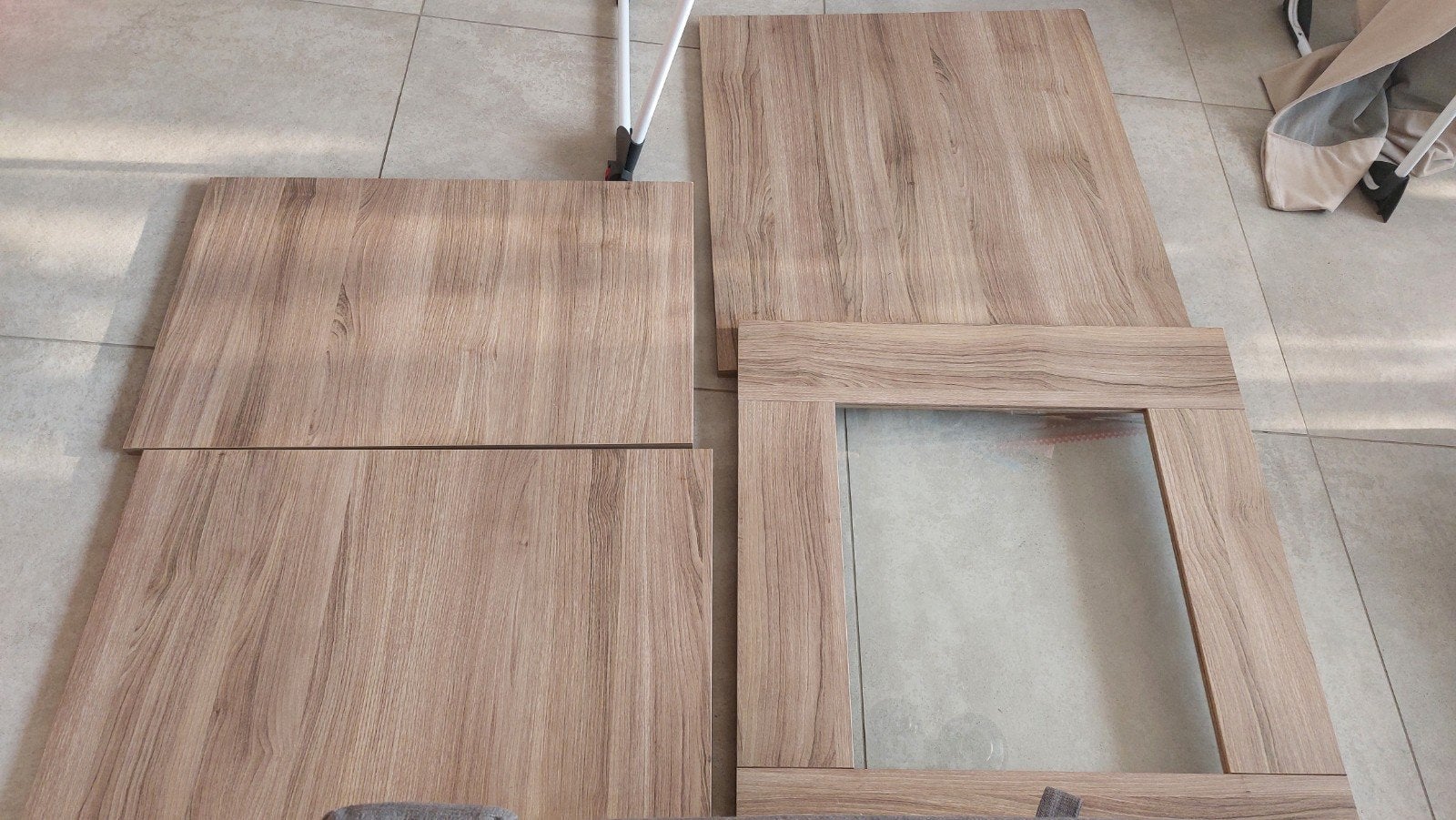 portes ikea Besta, Enlèvement