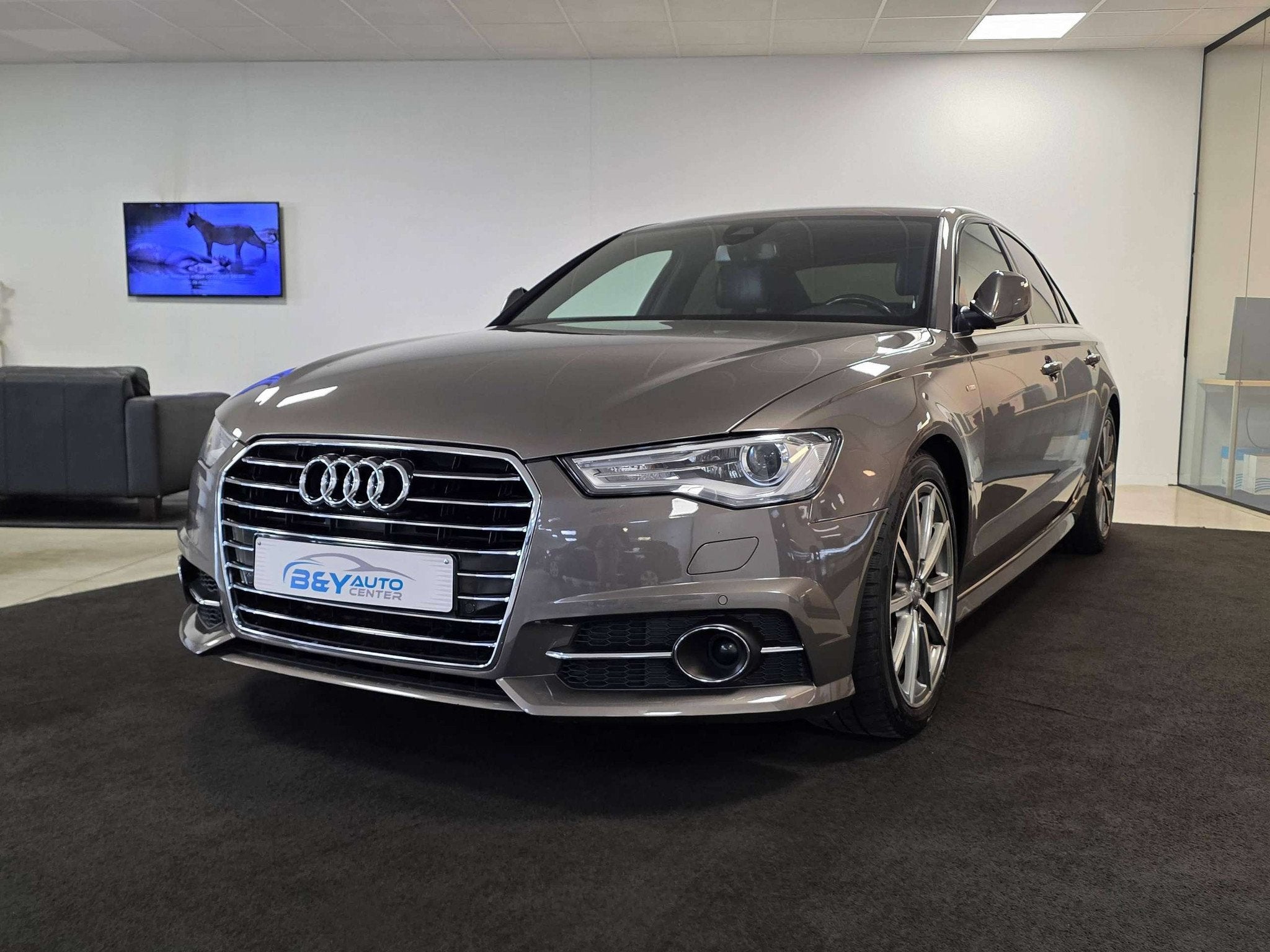 Audi A6 A6 2.0 TDi S tronic / S Line / (bj 2017, automaat), Auto's, 4 deurs, Gebruikt, 4 cilinders, Xenon verlichting