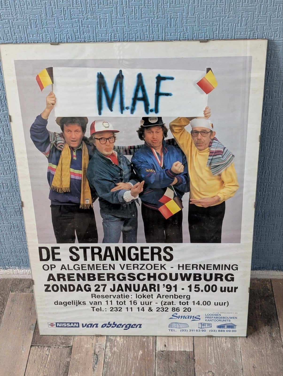 poster de strangers, Verzamelen, Ophalen, Gebruikt, Muziek