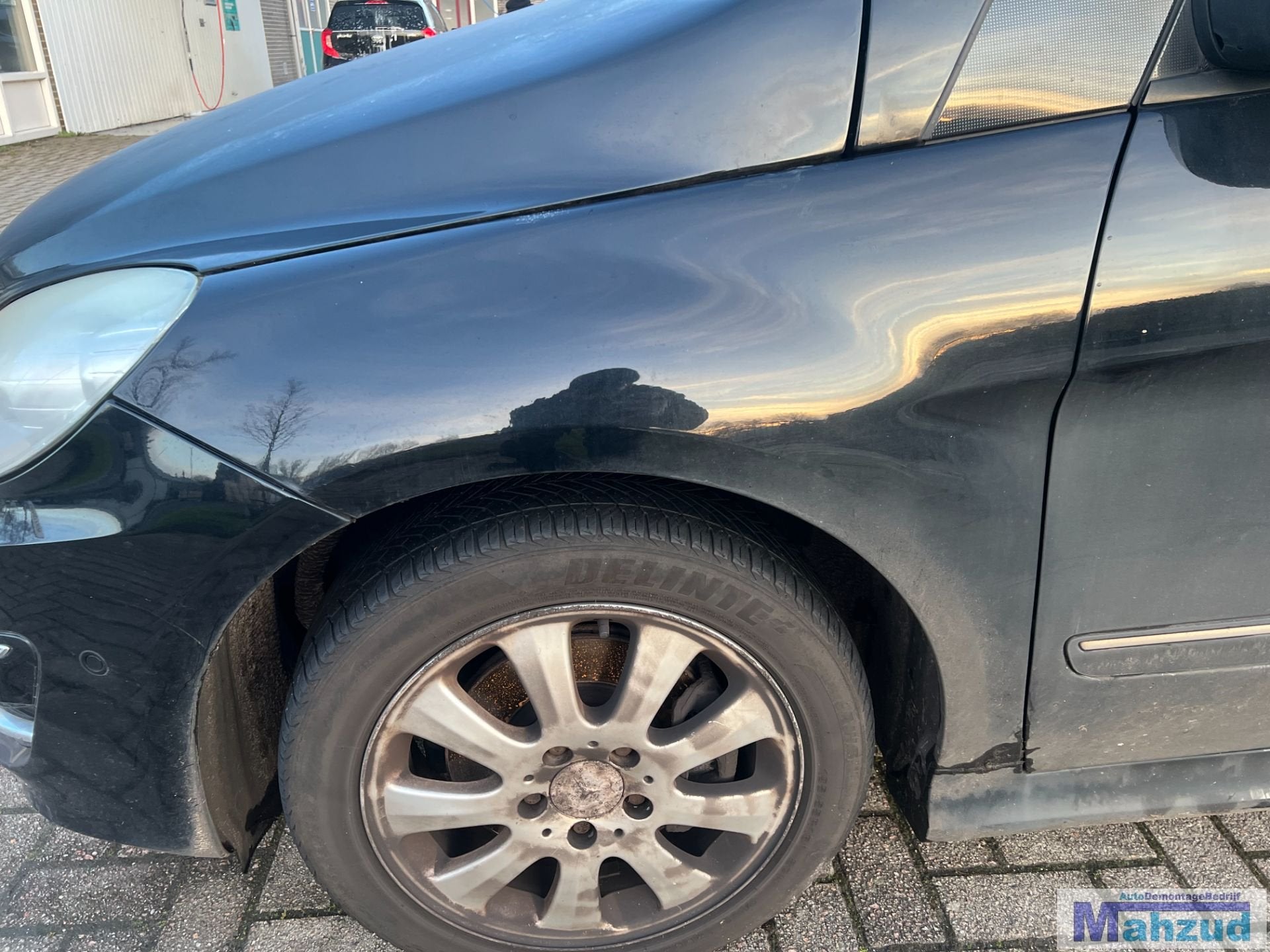 MERCEDES B KLASSE W245 zwart 191 links voorscherm 2005-2011, Gebruikt, Mercedes-Benz AG, Mercedes-Benz, Mercedesstrasse 120
70372  Stuttgart, DE