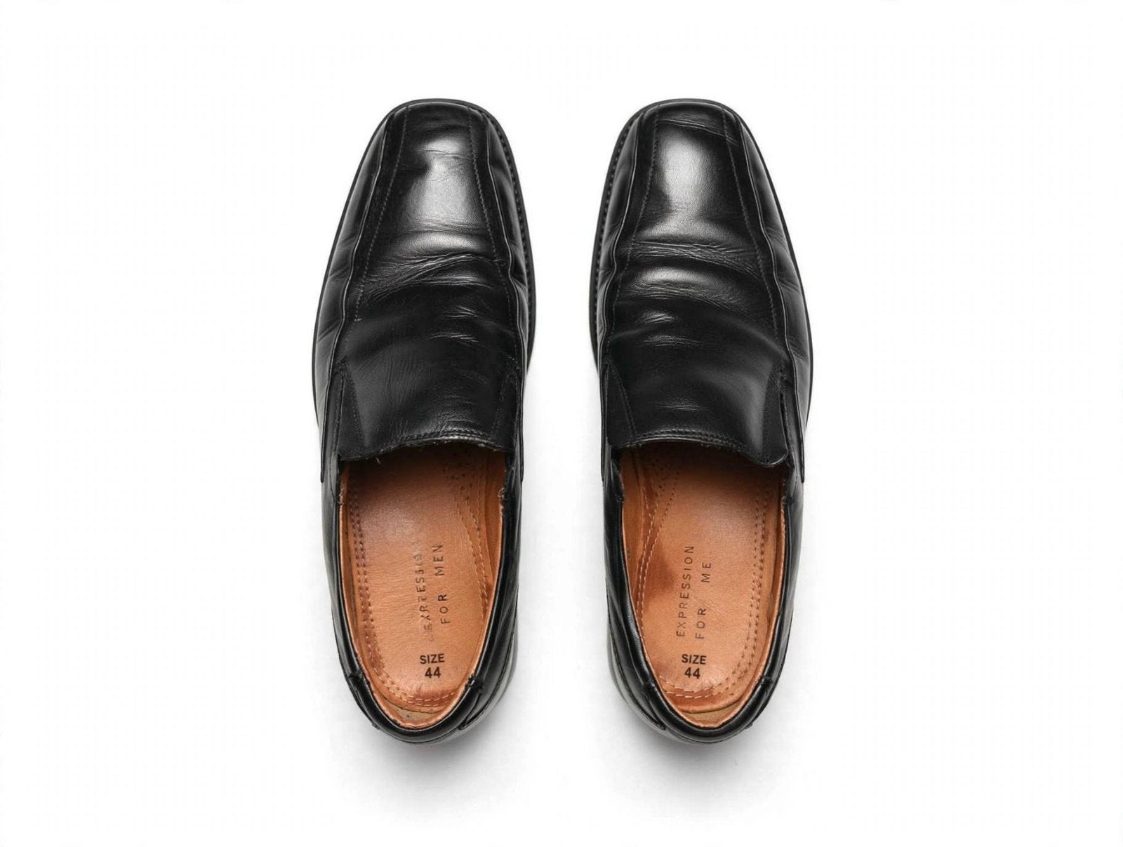 Mocassins Homme Cuir Véritable Pointure 44 - Noir - Très pro, Enlèvement ou Envoi