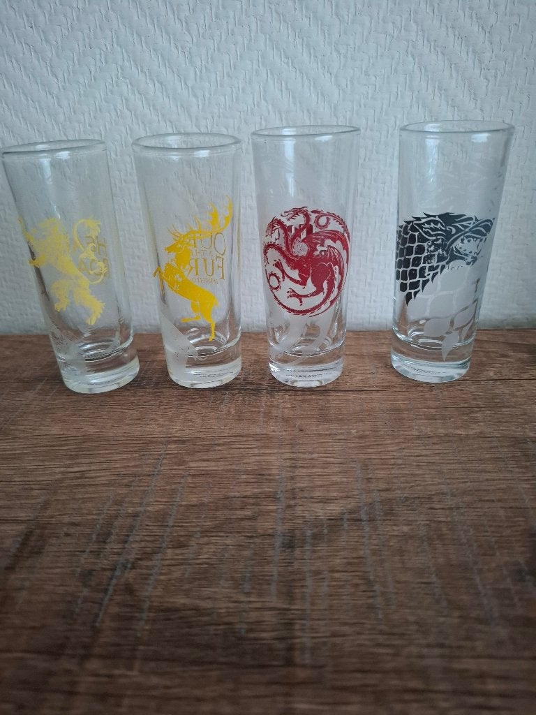 Game of thrones shotglazen, Collections, Enlèvement ou Envoi