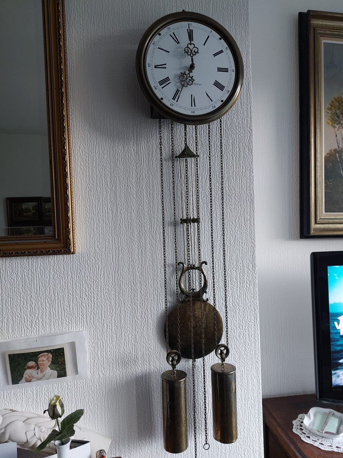 Hangklok, Maison & Meubles, Accessoires pour la Maison | Horloges, Antique, Analogique, Enlèvement, Utilisé