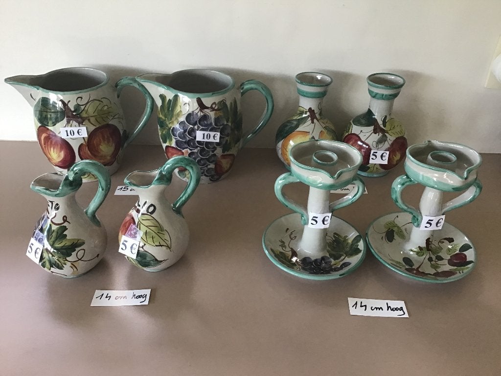 mooi Italiaans aardewerk F LLI Fusco Amalfi, Ophalen of Verzenden