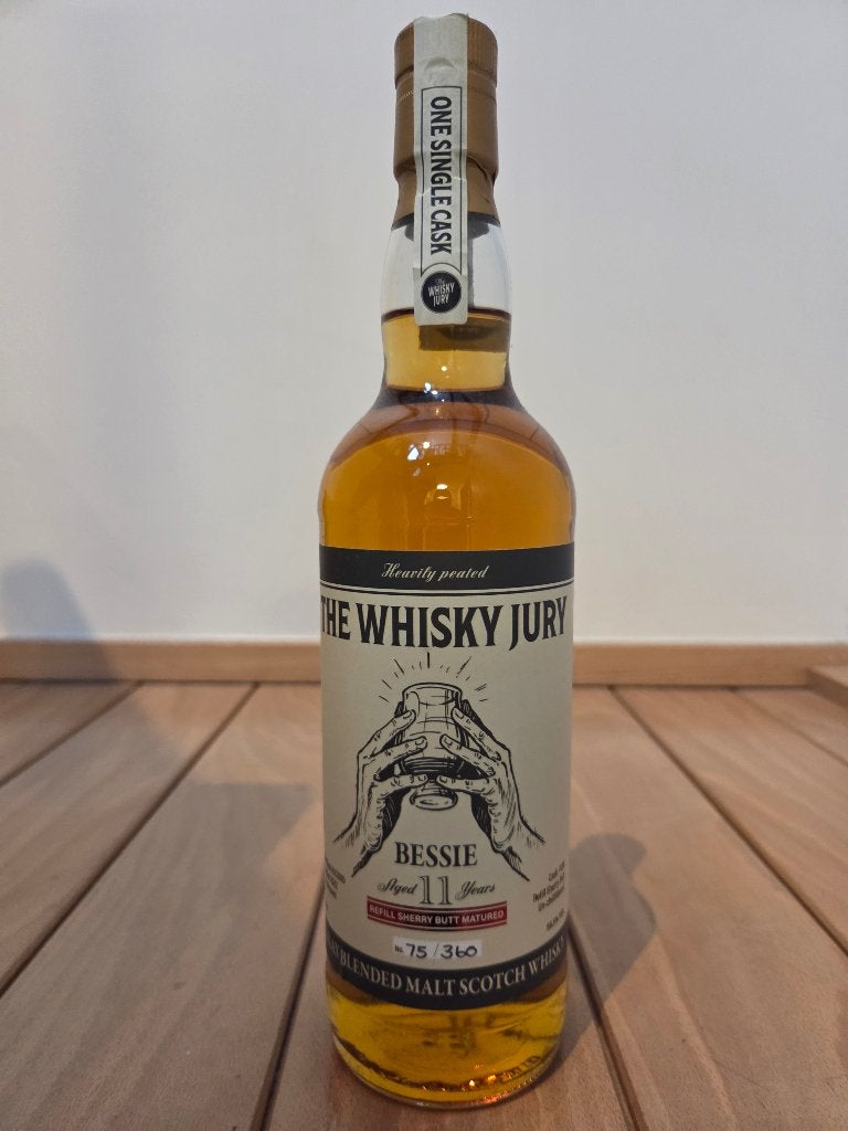 Bessie 11y Refill Sherry Butt heeft de whiskyjury gerijpt, Ophalen of Verzenden, Vol
