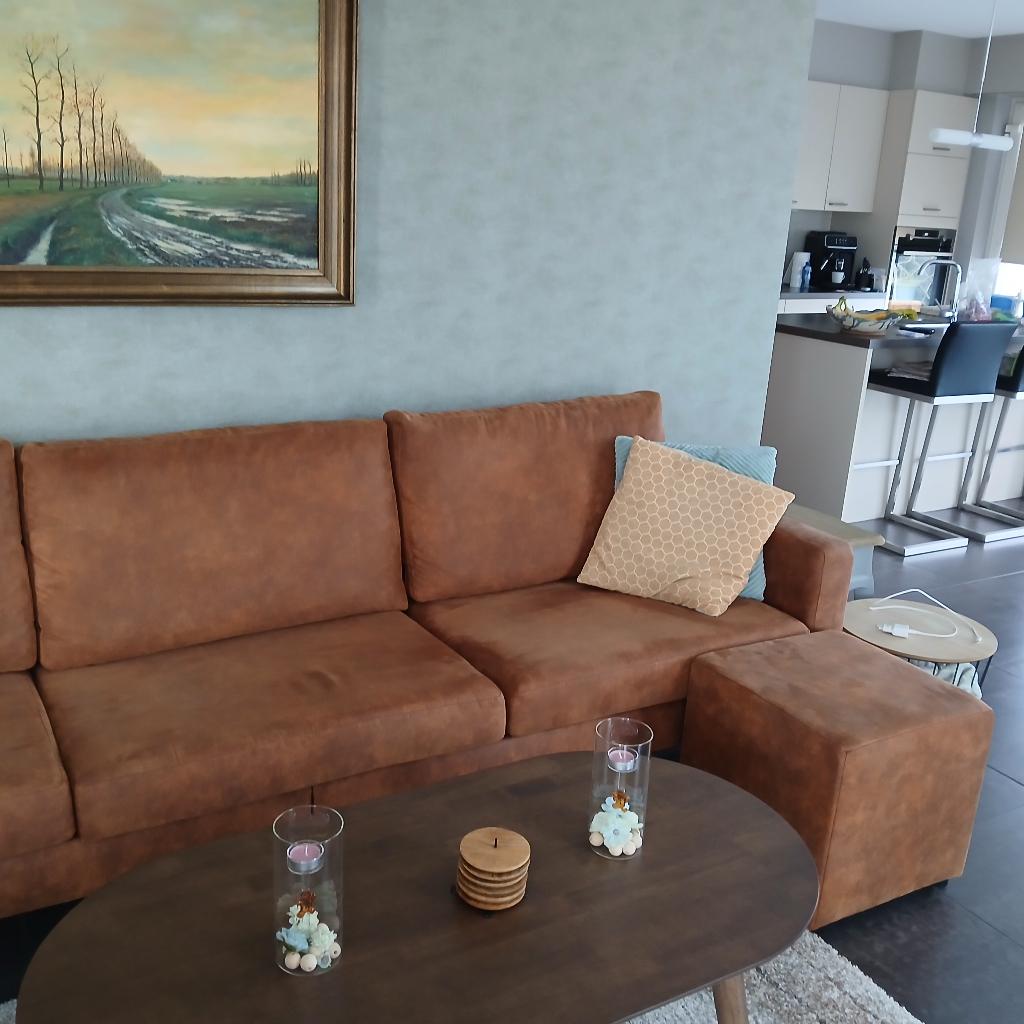 Canapé 3 places, Maison & Meubles, Canapés | Salons, Utilisé, Banc droit, Trois personnes, 250 à 300 cm, 75 à 100 cm, Autres matériaux