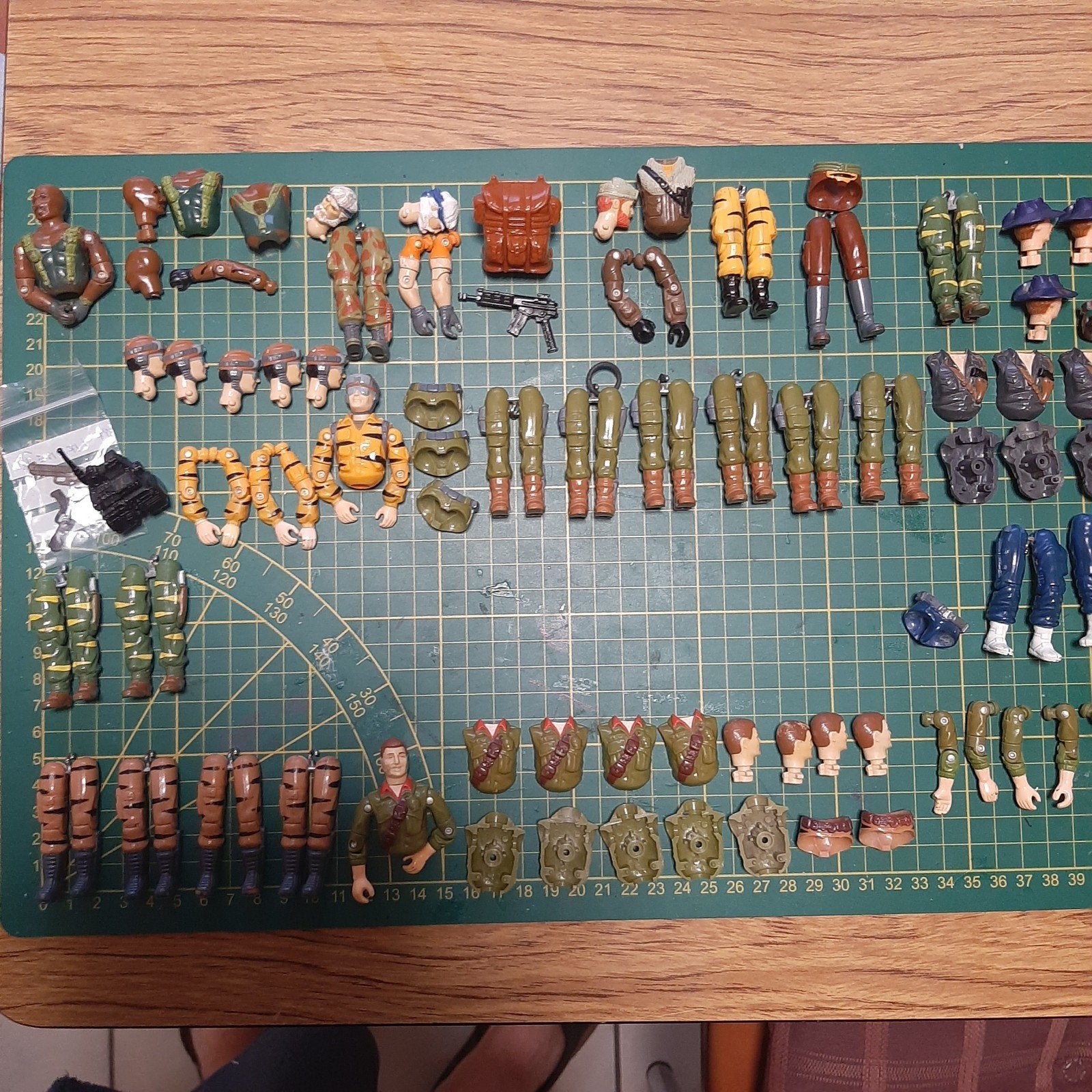 gi joe gijoe g.i.joe tiger force custom lot., Collections, Enlèvement ou Envoi, Utilisé