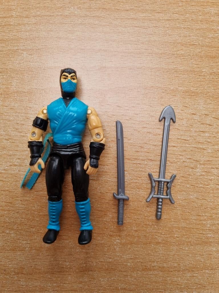 Gi Joe Gijoe Hasbro Mortal Kombat Sub Zero uit 1994, Verzamelen, Ophalen of Verzenden