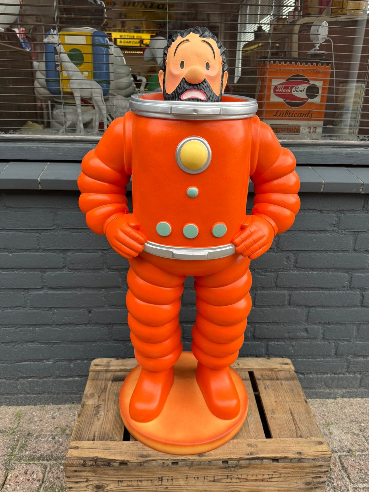 Kapitein Haddock van Kuifje beeld, Ophalen, Kuifje, Zo goed als nieuw