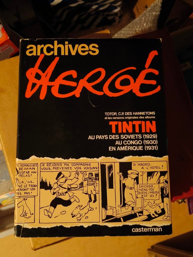 Archives Hergé tome 1 + tome 2, Enlèvement ou Envoi
