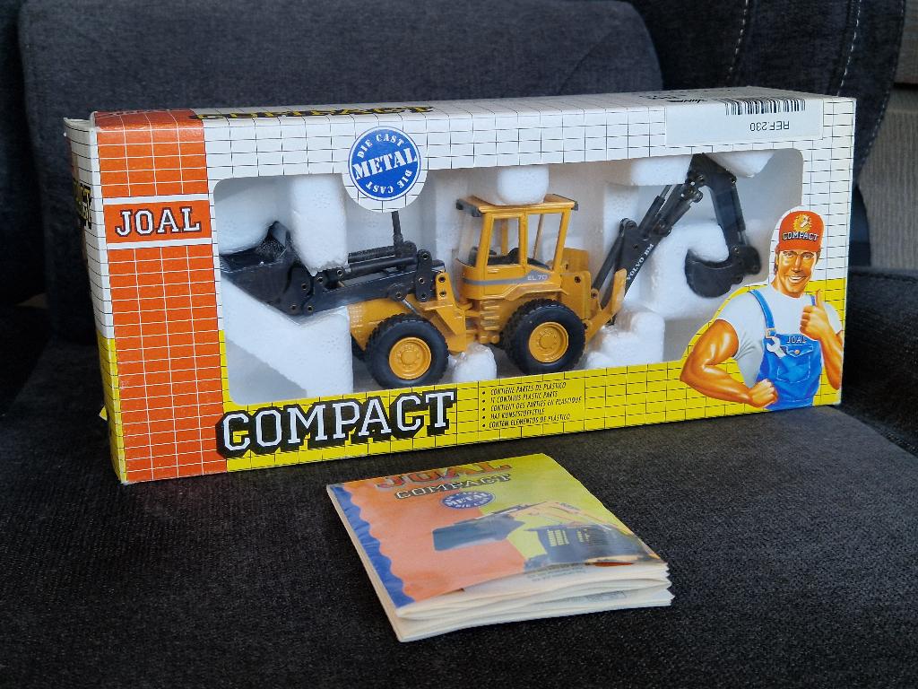 Joal Compact 230 Volvo BM EL70 catalogue 1:50 Excavator, Envoi, Comme neuf, Grue, Tracteur ou Agricole, Autres marques
