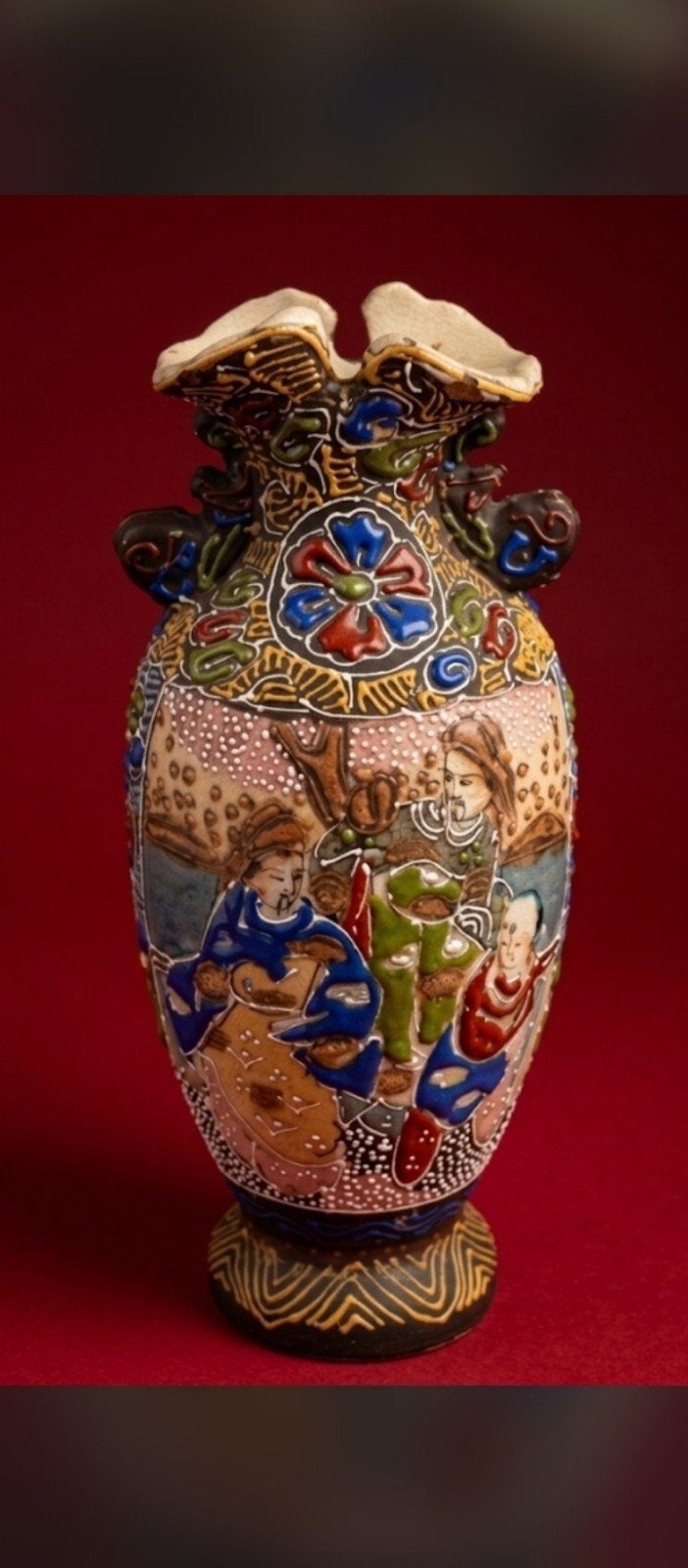 ceramique Satsuma Moriage vintage, Enlèvement