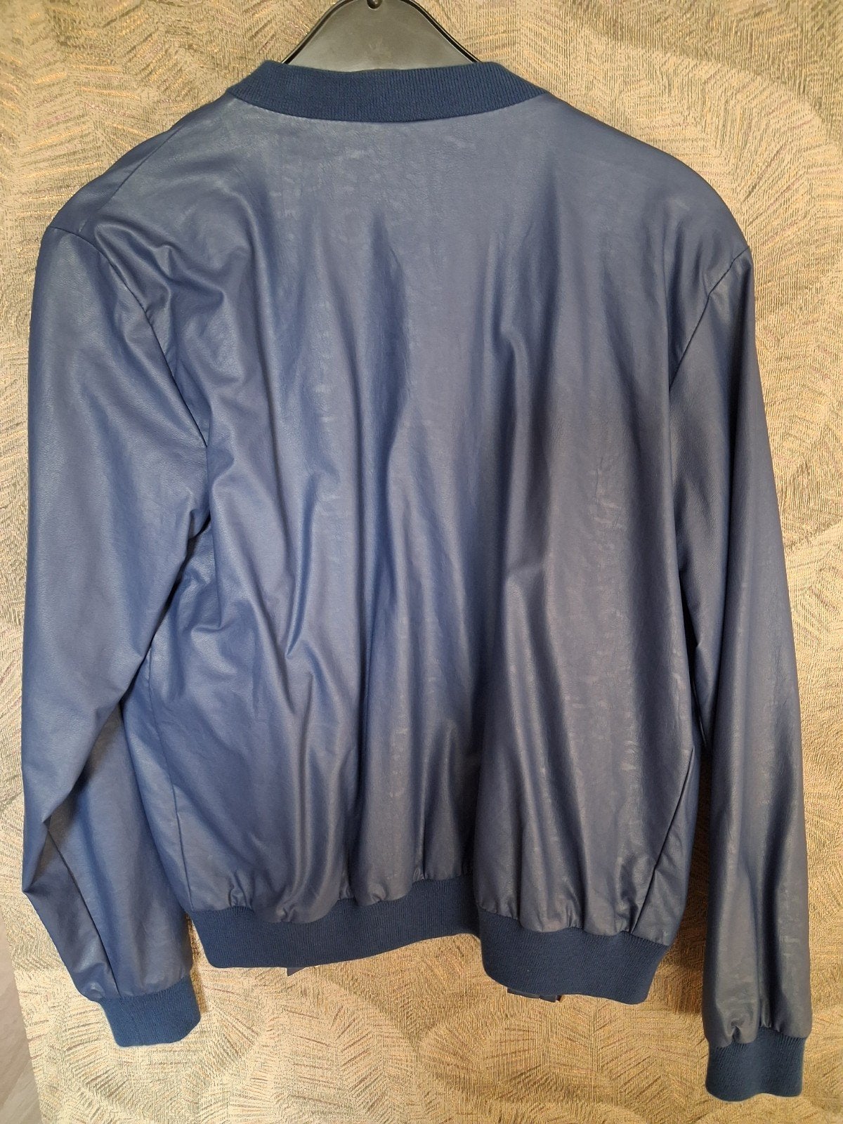 Blazer lederen look blauw 16 jaar, Verzenden, Zo goed als nieuw, Jongen, Jas