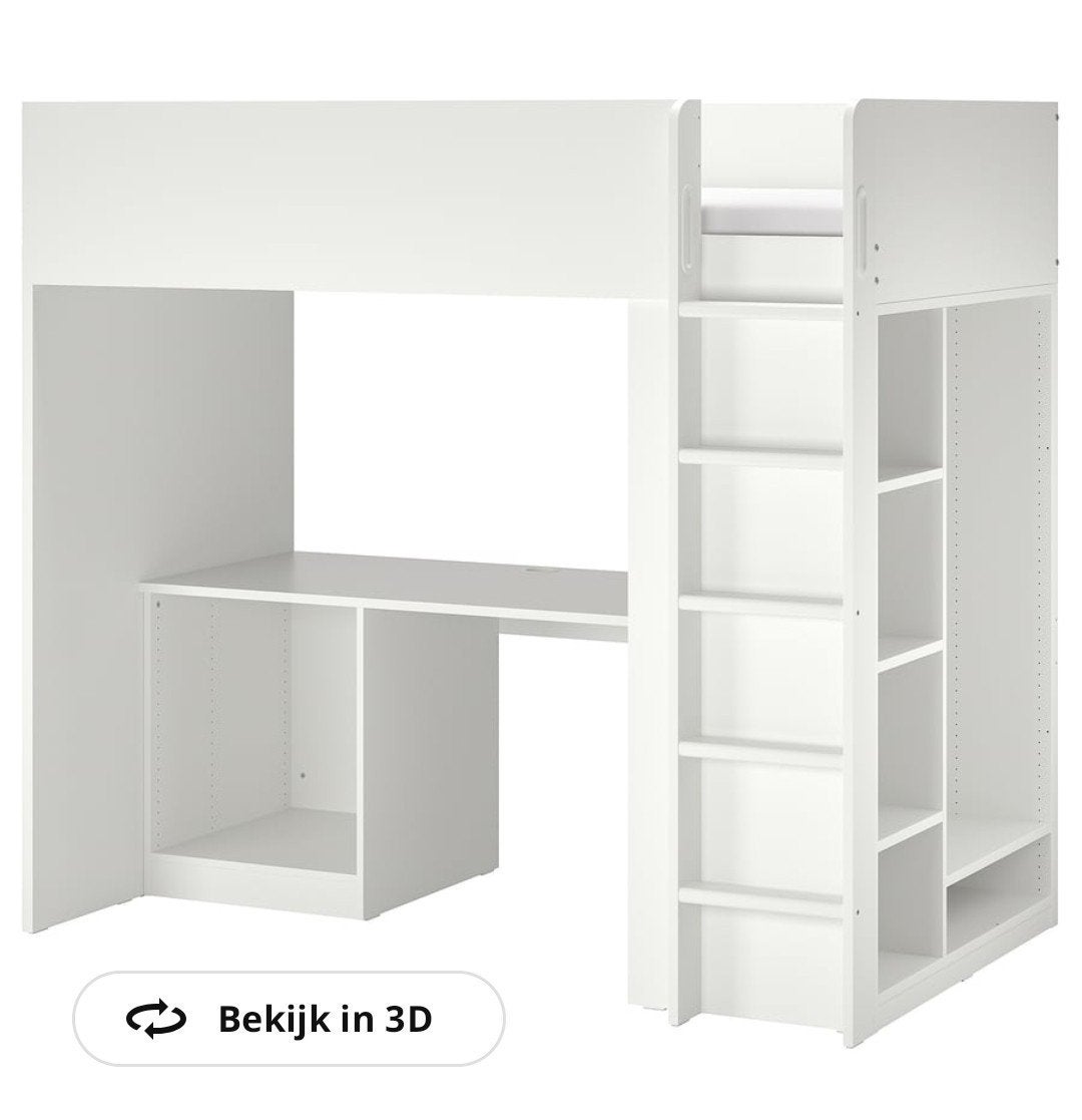 hoogslaper Ikea Smastad, Ophalen, Gebruikt, Hoogslaper
