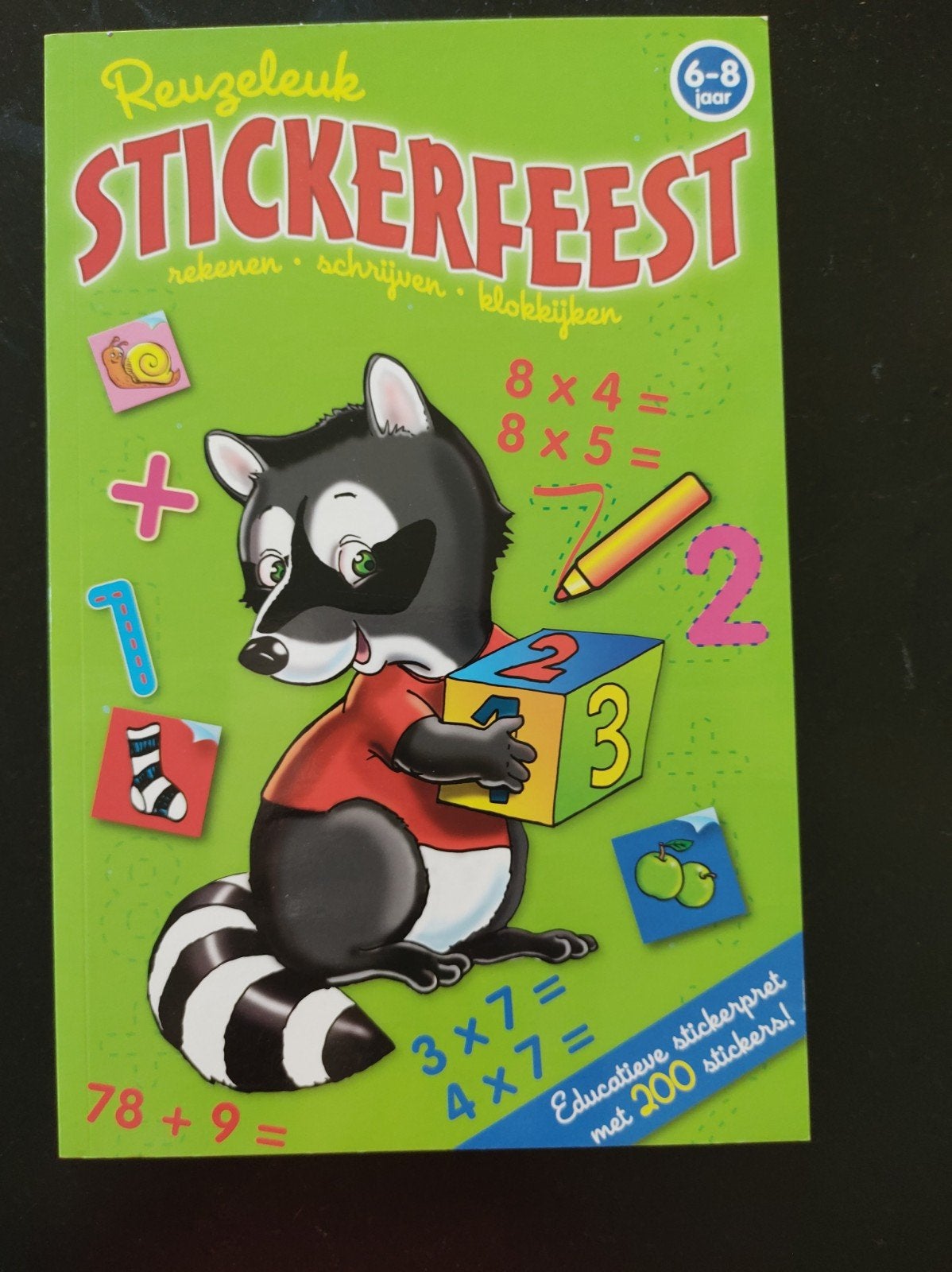 Reuzeleuk stickerfeest doe-boek, nieuw, Kinderen en Baby's, Ophalen of Verzenden, Nieuw, Taal en Lezen