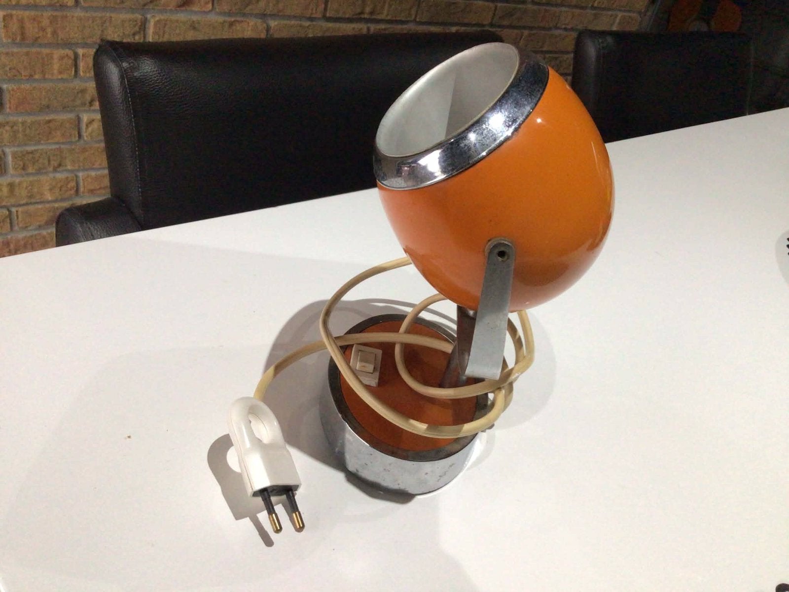 Vintage tafellamp prijs 35€, Huis en Inrichting, Lampen | Spots, Ophalen of Verzenden, Zo goed als nieuw