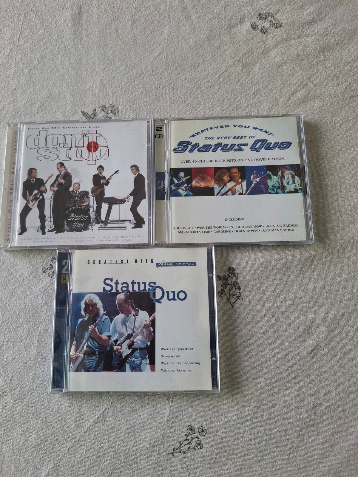 cds status quo  1.5 per cd, Cd's en Dvd's, Ophalen of Verzenden