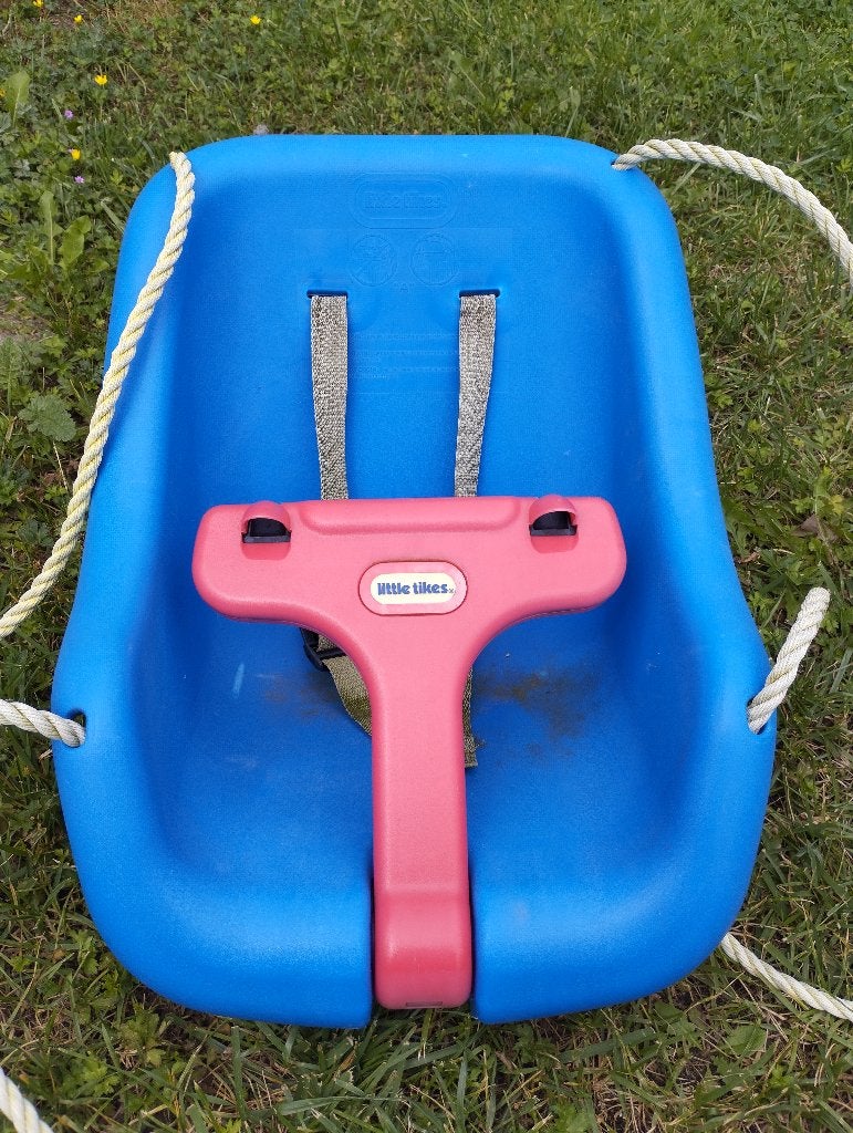 Little tikes kinderschommel, Ophalen, Gebruikt