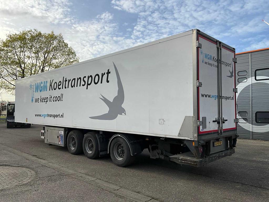 2007 Pacton TBZ342 Koel/Vries Oplegger OJ-90-VV, Auto's, Vrachtwagens, Overige brandstoffen, Bedrijf, Aanhangers en Opleggers