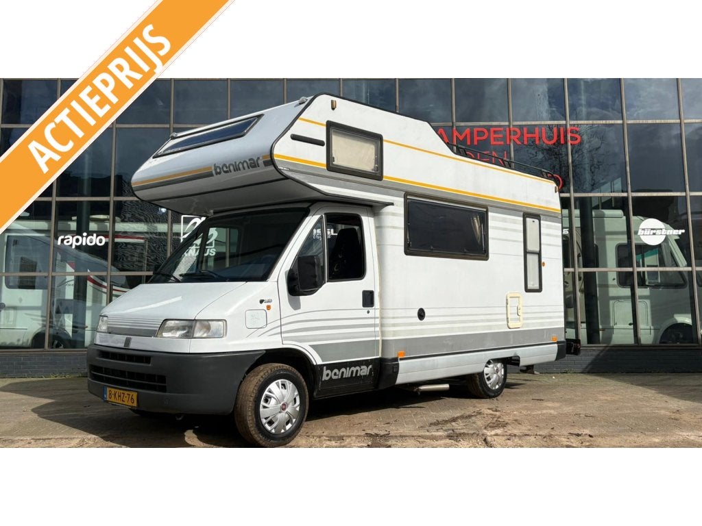 Benimar 2.5,580,FaceToFace, Fiat ducato, Caravanes & Camping, Camping-cars, Jusqu'à 4, Airbags, Boîte manuelle, 5 à 6 mètres