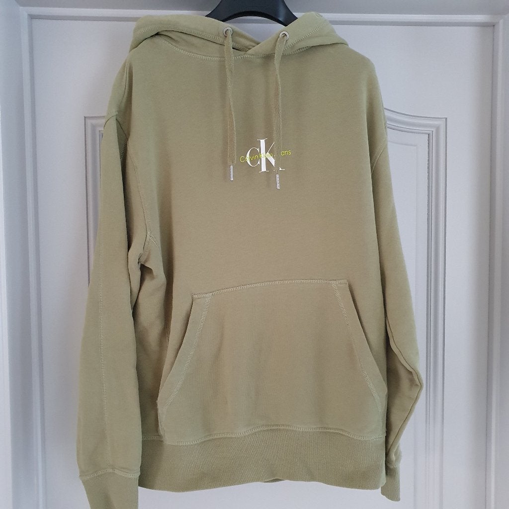 Calvin Klein - vest met kap, Ophalen, Calvin Klein, Zo goed als nieuw, Groen