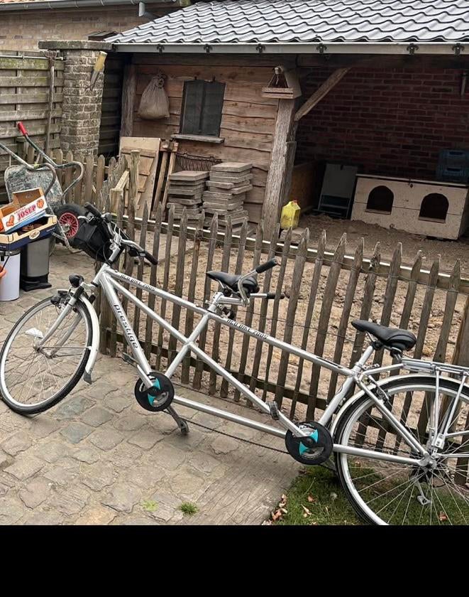 Tandem te koop, Fietsen en Brommers, Fietsen | Tandems, Ophalen, Zo goed als nieuw