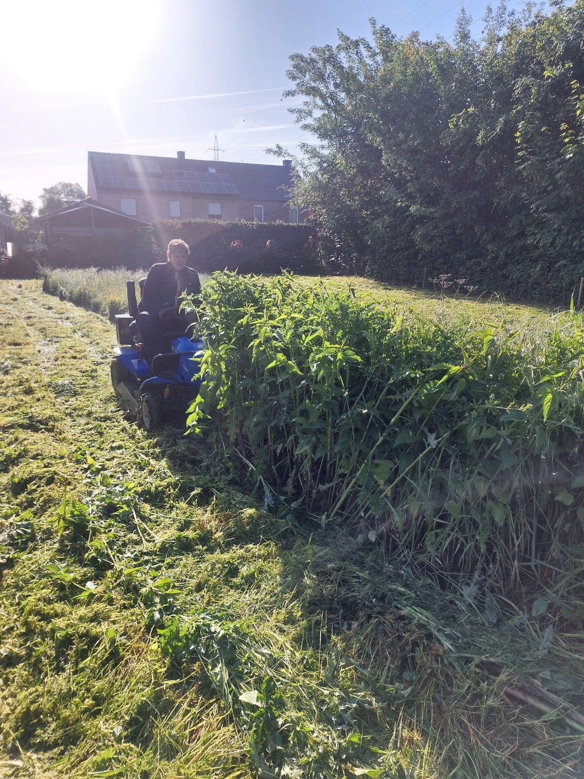 Tracteur iseki sra 80, Overige merken, Fonction de mulching, Tondeuse rotative, Comme neuf