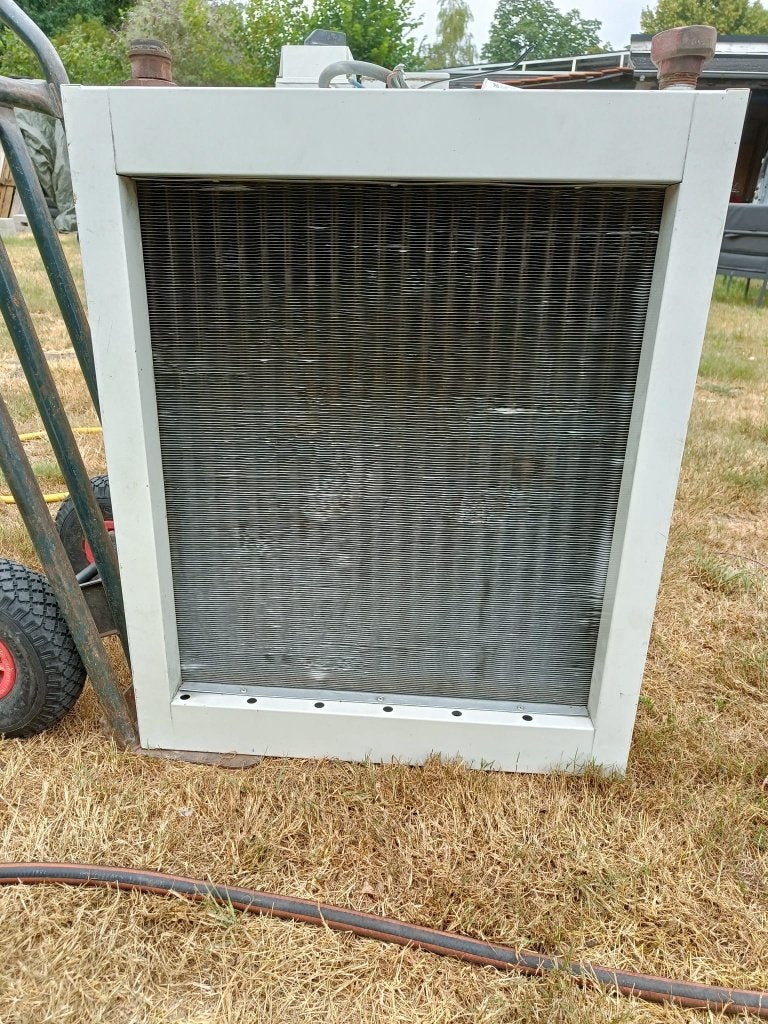 Biddle industriële luchtverwarmer/warmtewisselaar, Ophalen, Gebruikt
