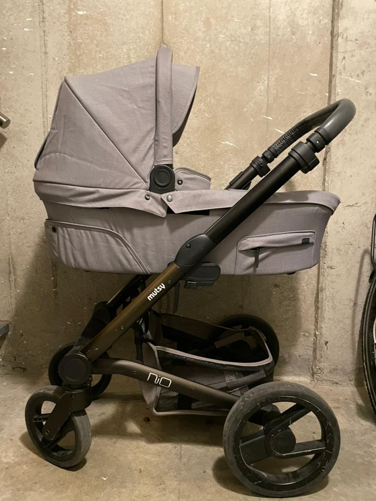 Kinderwagen Mutsi combo set plus bag, Kinderen en Baby's, Zo goed als nieuw, Mutsy, Met autostoeltje, Ophalen