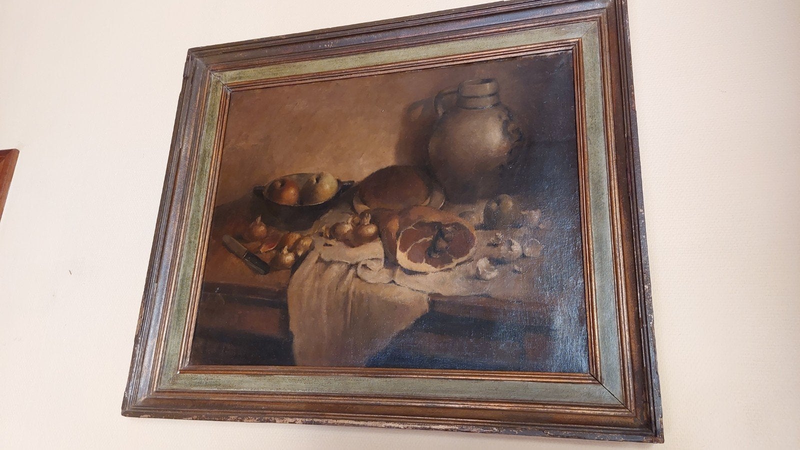 schilderij, Ophalen, Olieverf